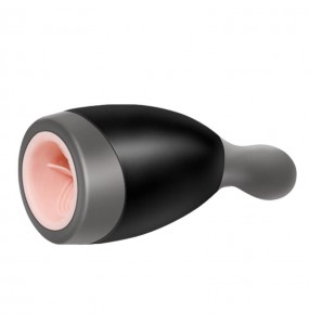 PRETTY LOVE - Air Pressure Sensor Masturbation Cup (Chargeable - Gray)